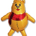Шар Фигура Медвежонок Желтый (34''/86 см) 1 шт