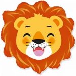 ШАР И 23 Лев голова / Lion head / 1 шт /