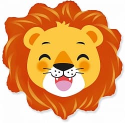 ШАР И 23 Лев голова / Lion head / 1 шт /