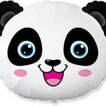 ШАР И 21 Панда / Panda head / 1 шт /