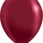 Шар (10"/25 см) S Металлик Бордо 100 шт.
