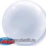 Шар П BUBBLE DECO 24" б/рис уп
