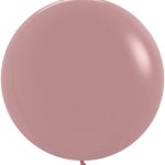 Шар (24''/61 см) Розовое дерево (010), пастель, 1 шт.