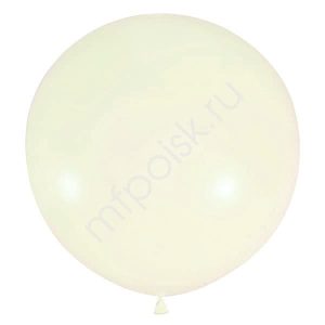 Шар (24"/61 см) Пастель Macaroons Vanilla  1 шт