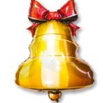 Шар Г ФИГУРА Колокольчик с ленточкой