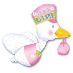 Шар А ФИГУРА/Р75 Аист розовый