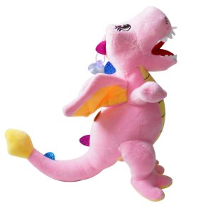 Мягкая игрушка "Дракончик", Розовый 25см