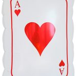 Шар (24''/61 см) Фигура, Покер, Игральная карта, 1 шт.