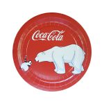 Тарелки "Сoca-Cola" Белый мишка 6шт.1 упак. Тарелки "Сoca-Cola" Белый мишка 6шт.1 упак.