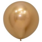 ШАР S Зеркальные шары 24 Рефлекс Золото / Reflex Gold/ 10 шт. /