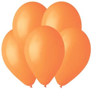 Шар (10"/25 см) И 04 Пастель Оранжевый 100 шт.