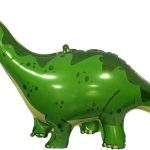 Шар (51''/130 см) Фигура, Динозавр Диплодок, Зеленый, 1 шт.