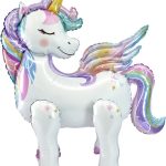 Шар 3D (32''/81 см) Фигура, Звездный единорог, 1 шт. в уп.
