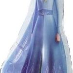 Шар с клапаном (17''/43 см) Мини-фигура, Холодное сердце, Эльза, 1 шт.