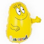 Шар (27"/69 см) Фигура, Барбазо, Желтый, 1 шт.