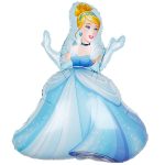 Шар (36"91см) К ФИГУРА Принцесса Золушка танцующая.1шт.