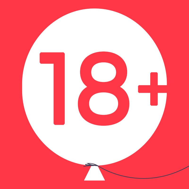 Шар (27''/69 см) Фигура, Головастик, 1 шт.