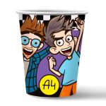 Стаканы бумажные "Влад А4"