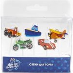 Свеча Фигура, Техника, 6 см, 5 шт.