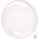 Шар А BUBBLE Б/РИС 18" Кристалл Light Pink