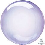 Шар А BUBBLE Б/РИС 18" Кристалл Purple