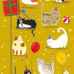 Открытка, Котики, 12*18 см, 1 шт.