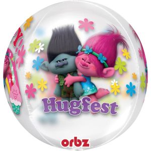 Шар А (16"/40 см) 3D СФЕРА Тролли G40