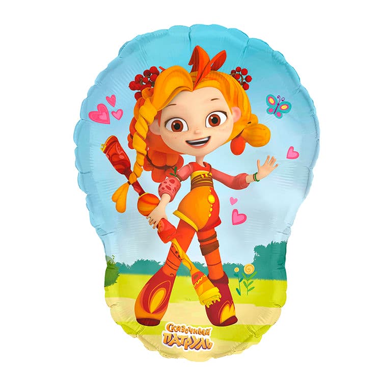 Шар G 26 Фигура Алёнка. Сказочный патруль / Fairytale Patrol. Alenka / 1 шт /