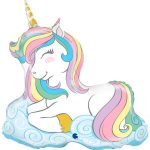 Шар G 39 Фигура Единорог Макаронс / Macaron Unicorn / 1 шт /