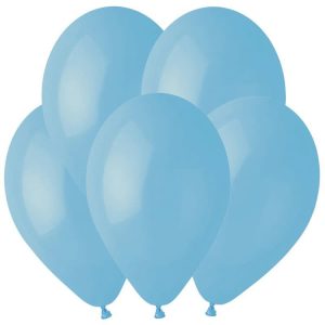 Шар (10"/25 см) И 72 Пастель Нежно-Голубой 100 шт.