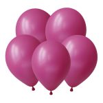 Шар (12"/30см)Фуксия, Пастель / Fuchsia,50шт