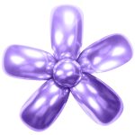 ШДМ (2''/5 см) Фиолетовый, хром, 50 шт.