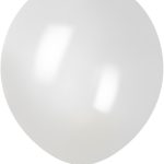 Шар (5''/13 см) Прозрачный, кристалл, 100 шт.
