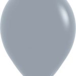 Шар (12''/30 см) Голубой (140), пастель ретро, 50 шт.