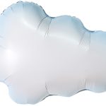 Шар (30''/76 см) Фигура, Облако, 1 шт. в уп.,