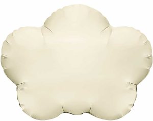 Шар (19''/48 см) Фигура, Облако, Сатин, 1 шт. в уп.,