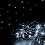 Светодиодная гирлянда, Роса 50 Led, IP14, 5 м. Белый, 1 шт.,