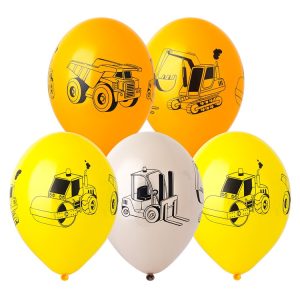 Шар Шелкография пастель (14"/35см) Тяжелая техника