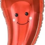 Шар (26''/66 см) Фигура, Перчик Чили, Красный, 1 шт. в уп.