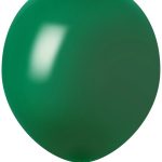 Шар (10''/25 см), Темно-зеленый, пастель, 100 шт.