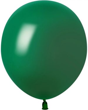 Шар (10''/25 см), Темно-зеленый, пастель, 100 шт.