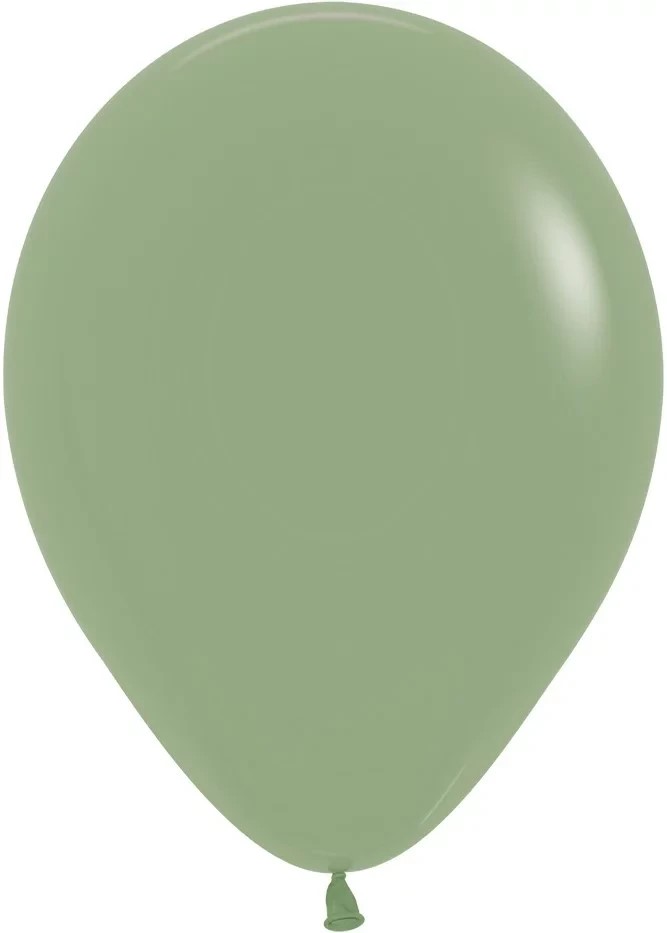 Шар (9''/23 см), Эвкалипт (027), пастель, 100 шт.