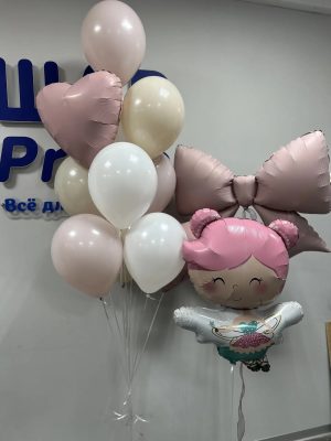 Набор №256 Фея с розовым бантом